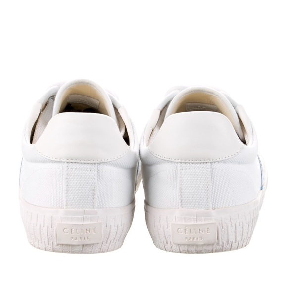 Celine White and Blue Sneakers - Picture 3 of 4